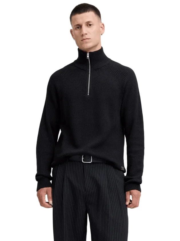 Jjpannel Knit Half Zip AW25