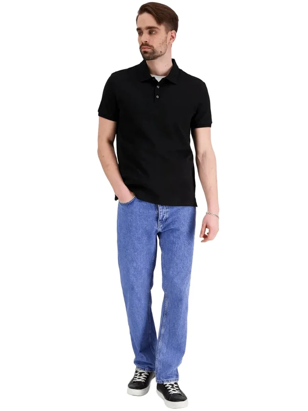 Tonal Stripe Polo