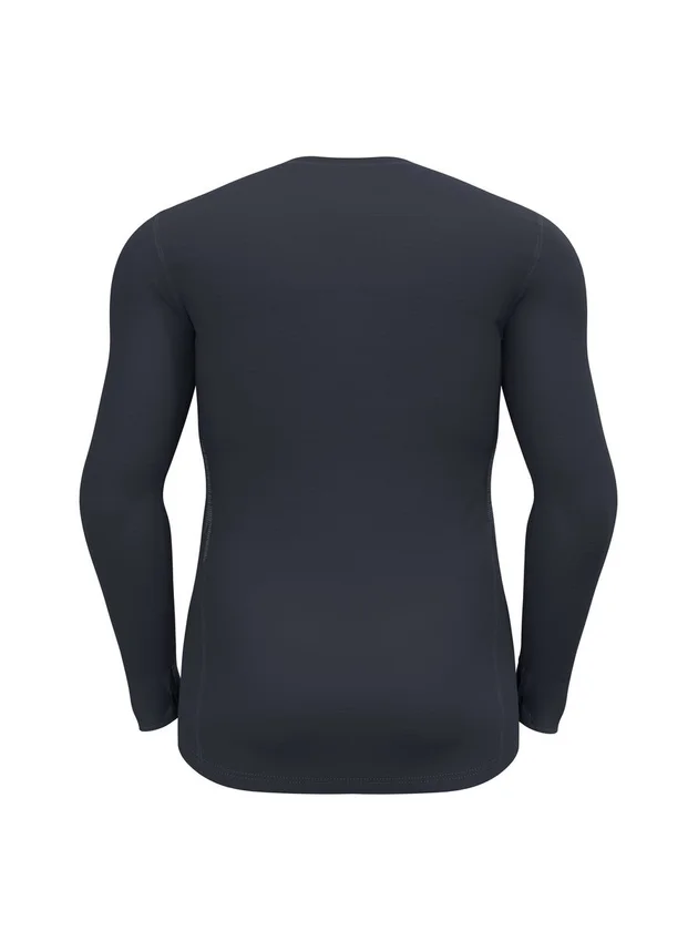 Bl Top Crew Neck Ls Active Warm Eco Gra
