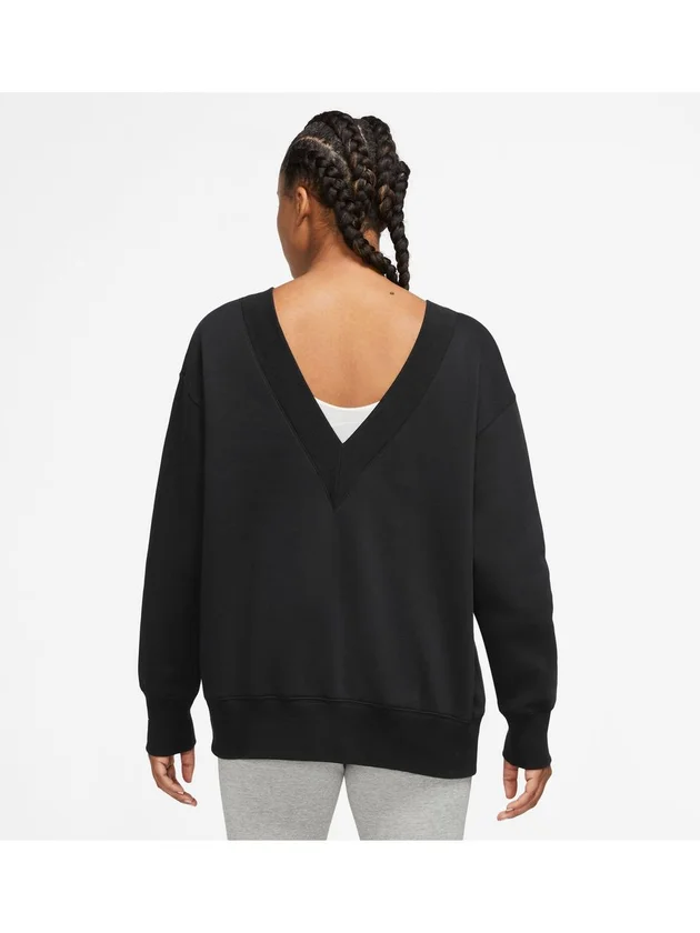 Phnx Flc Os Vneck Swtsh
