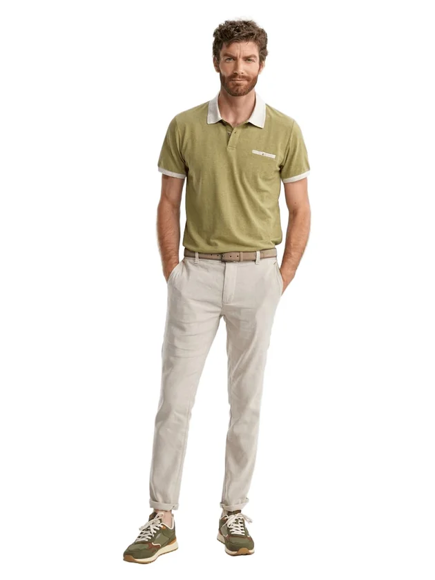 Signature Pantalon Chino Tapered