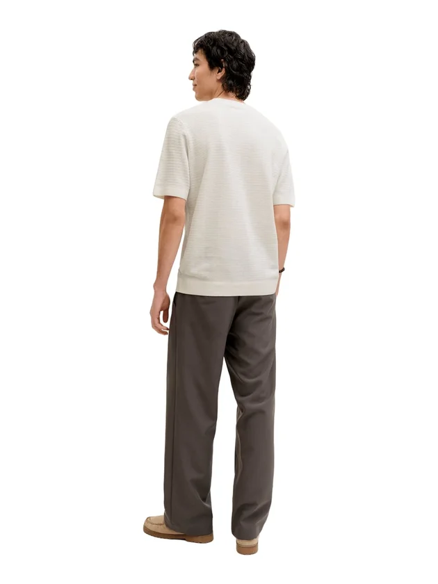Bluriley Knit Crew Neck Ss Sn
