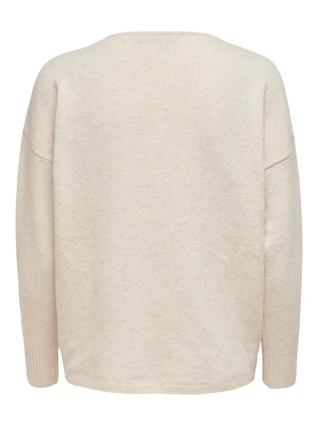 Onlrica L S V Neck Pullo Knt Noos
