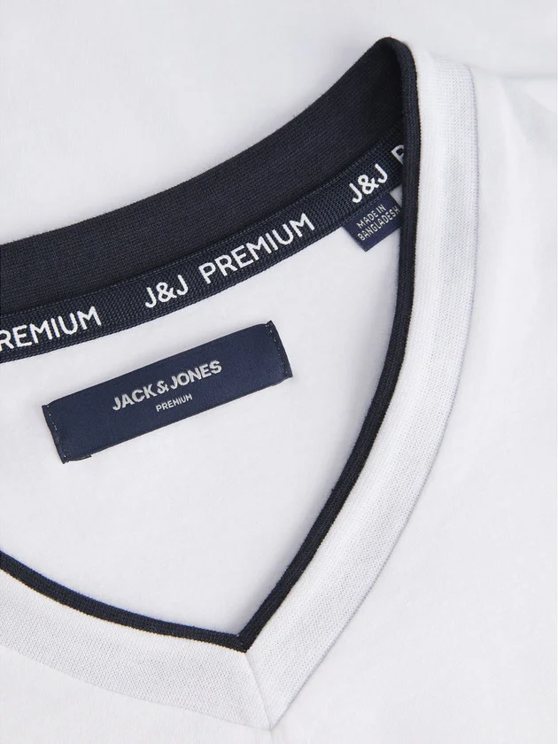Jprblurise V Neck Tee Ss Smu