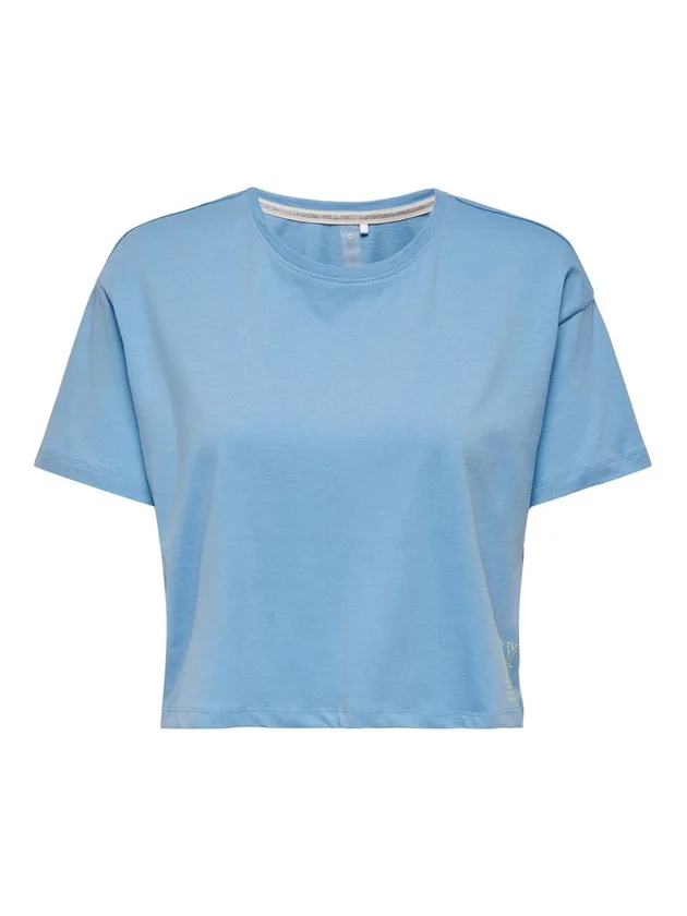 Life Ss Crop Loose Jrs Tee