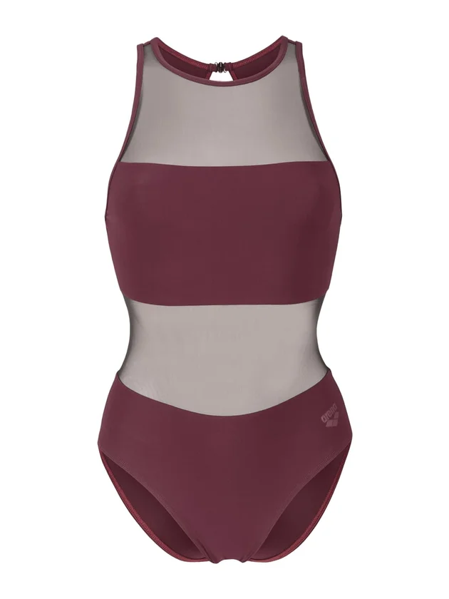 Mesh Panels Swimsuit