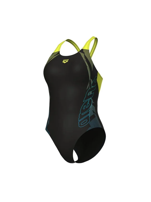 Gleam Swimsuit V Back