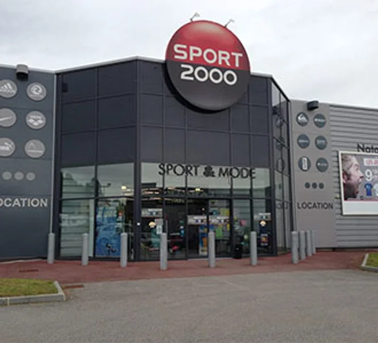 Extérieur du magasin SPORT 2000 BELLEY