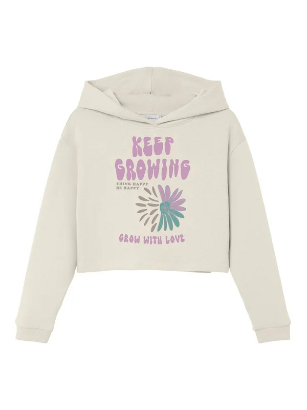 Ls Cropped Boxy Sweat