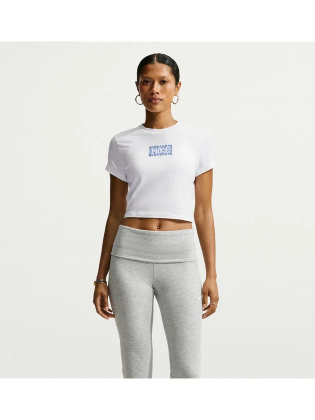 NSW NK Chillknt Cropped Tee Flrt