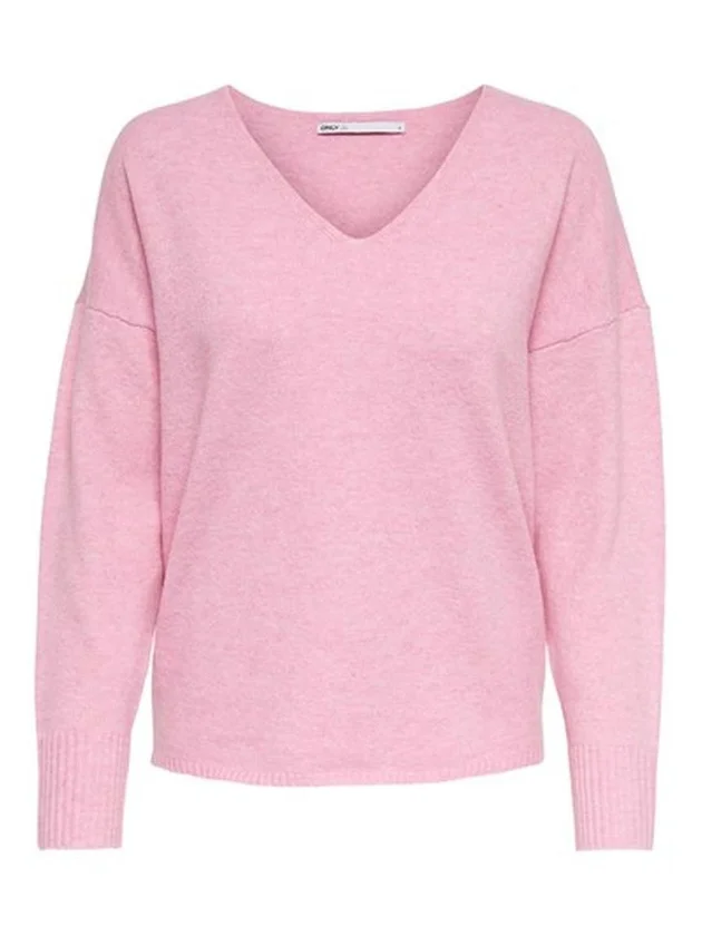 Onlrica L S V Neck Pullo Knt Noos