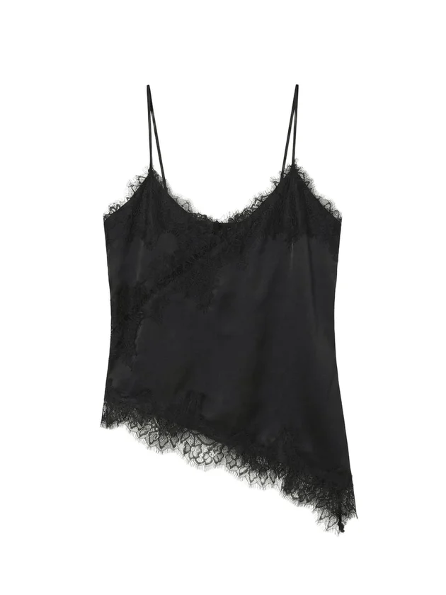 Lace Singlet Wvn Noos