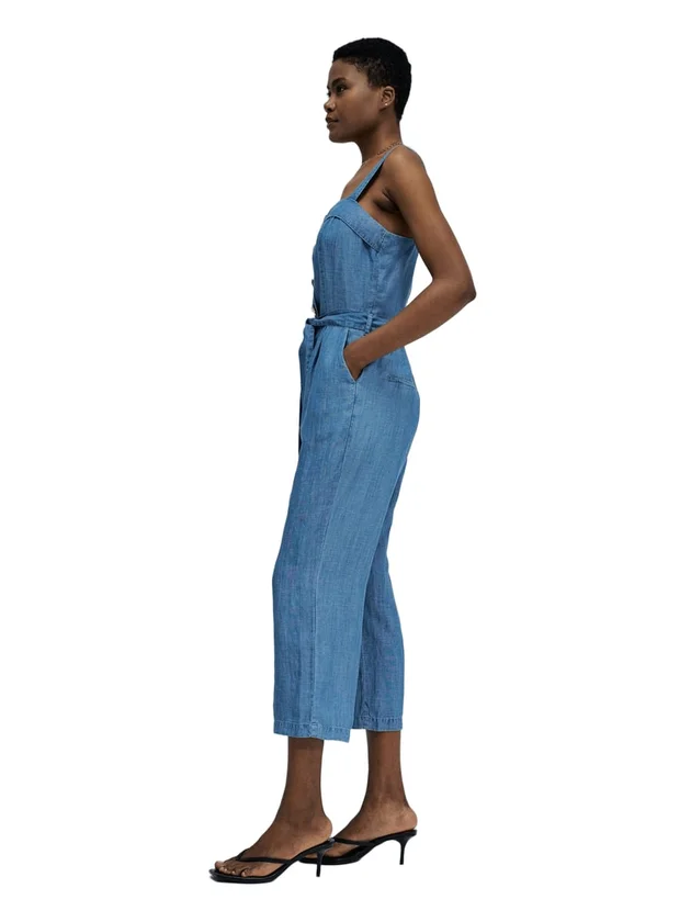 Overall With Belt Detail
