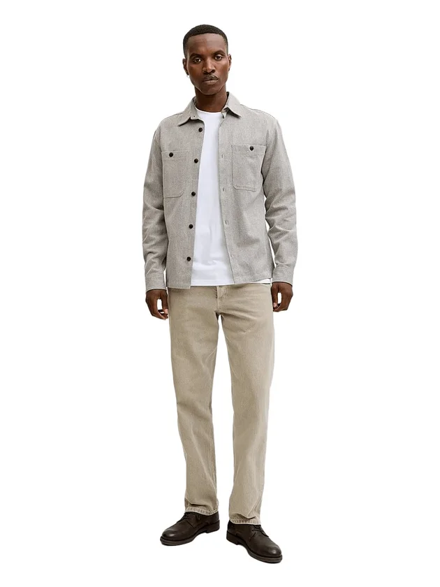 Blurayle Linen Solid LS Shirt