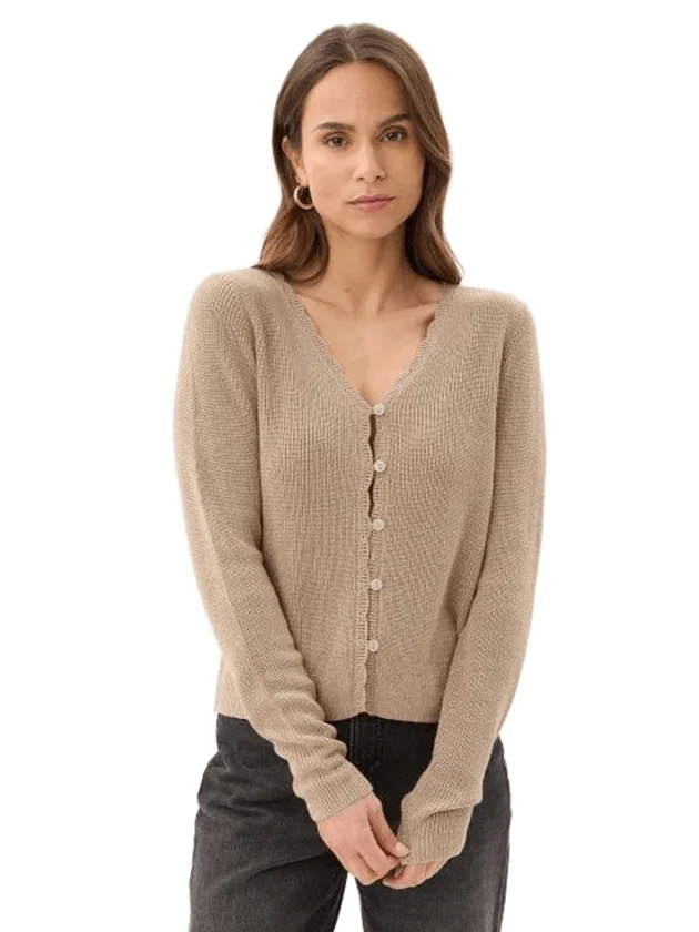 Shine LS V Neck Cardigan