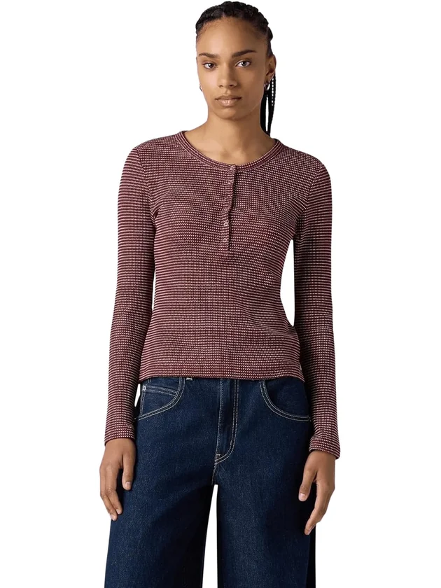 Dry Goods Henley Waffle