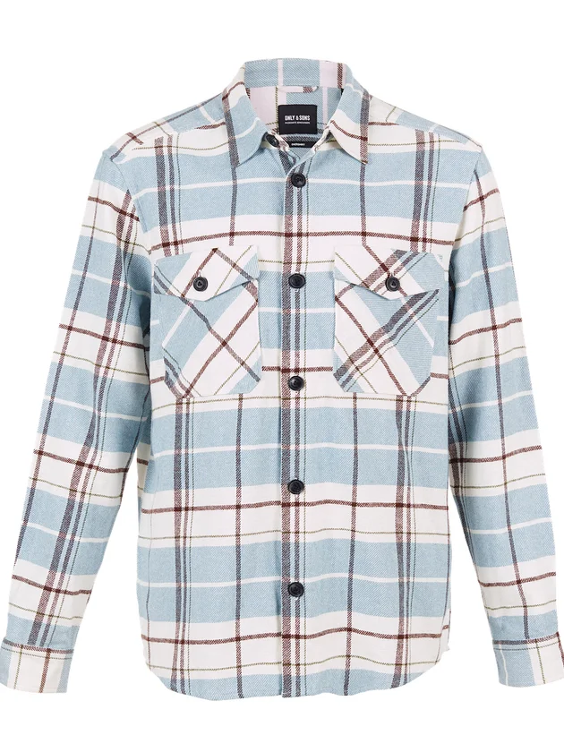 LS Check Overshirt