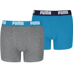 GREY MELANGE / BLUE