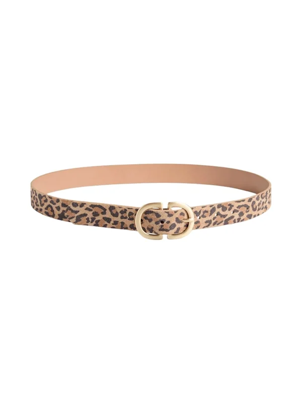 Suede Leo Jeans Belt
