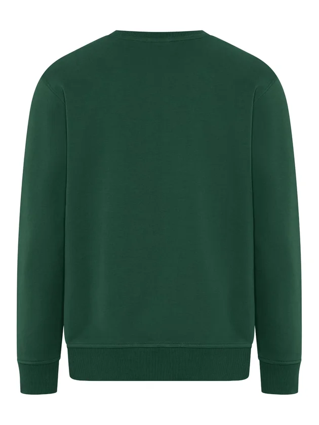 Silicon Badge Crew Neck