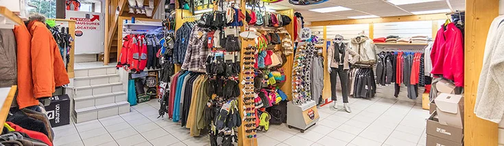 Intérieur du magasin SPORT 2000 EMBRUN GRANGEOT SPORT