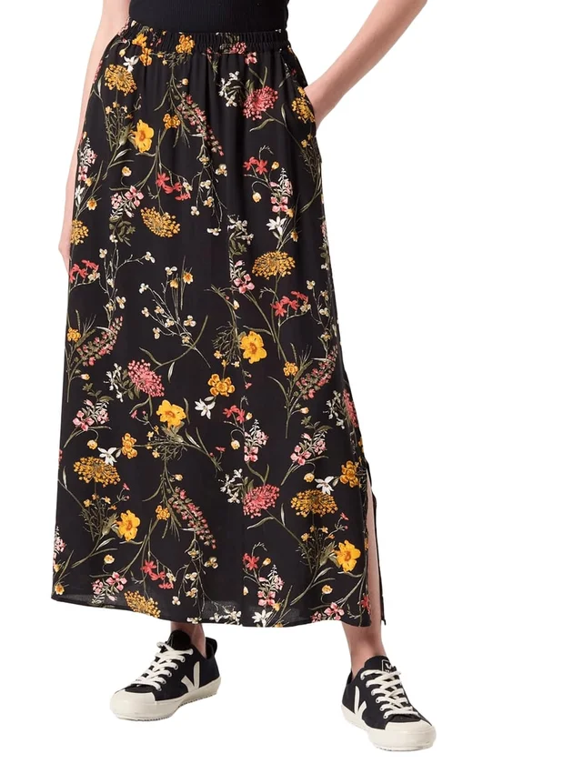 Easy Joy Maxi Slit Skirt Wvn Ga