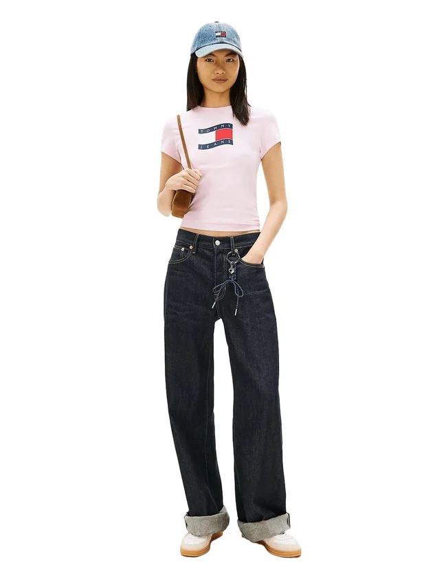 Slim Wavy Flag Tee Ext