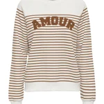 CLOUD DANCER / TOASTED COCONUT + PRINT AMOUR