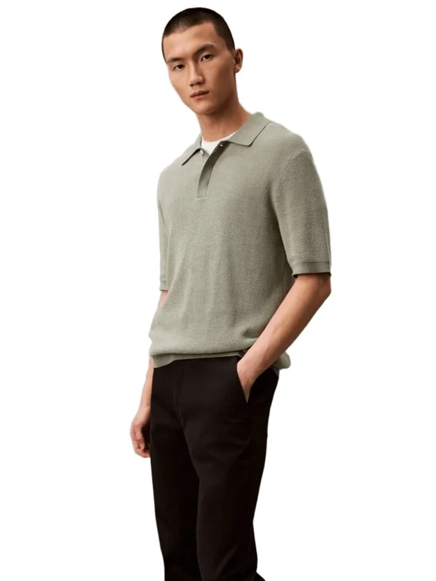 Slim Refined Cotton Stretch Trou