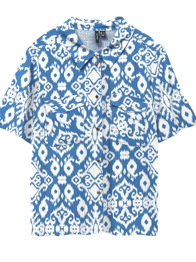 Easy Joy Gold Ss Shirt Wvn Ga
