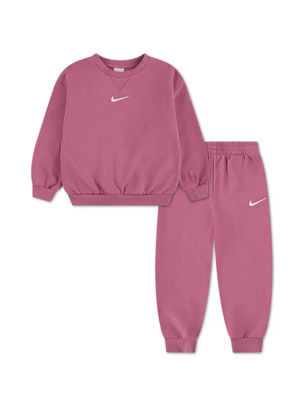 Nkn Essential Fleece Crew Set