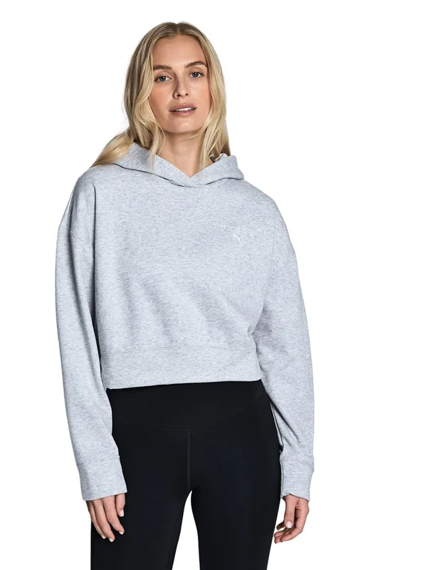 X Hyrox World Cropped Hoodie
