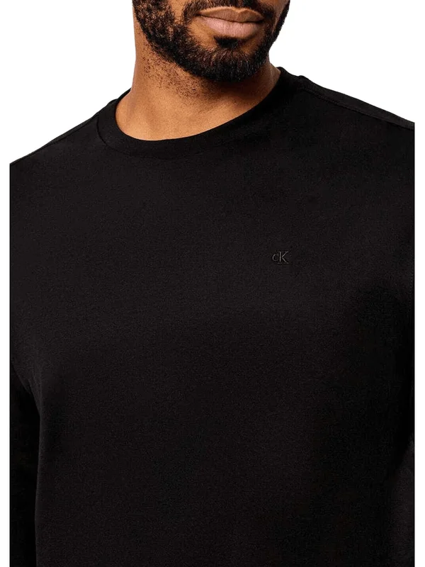 Supima Interlock Solid Crewne