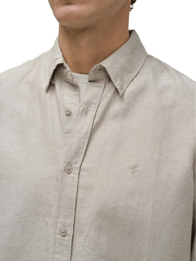 Cotton Linen Shirt Regular Fit