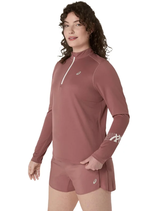 Icon 1/2 Zip LS Top