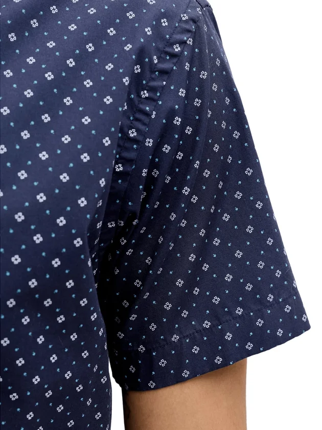 Jjmatheo Detail Print Shirt Ss
