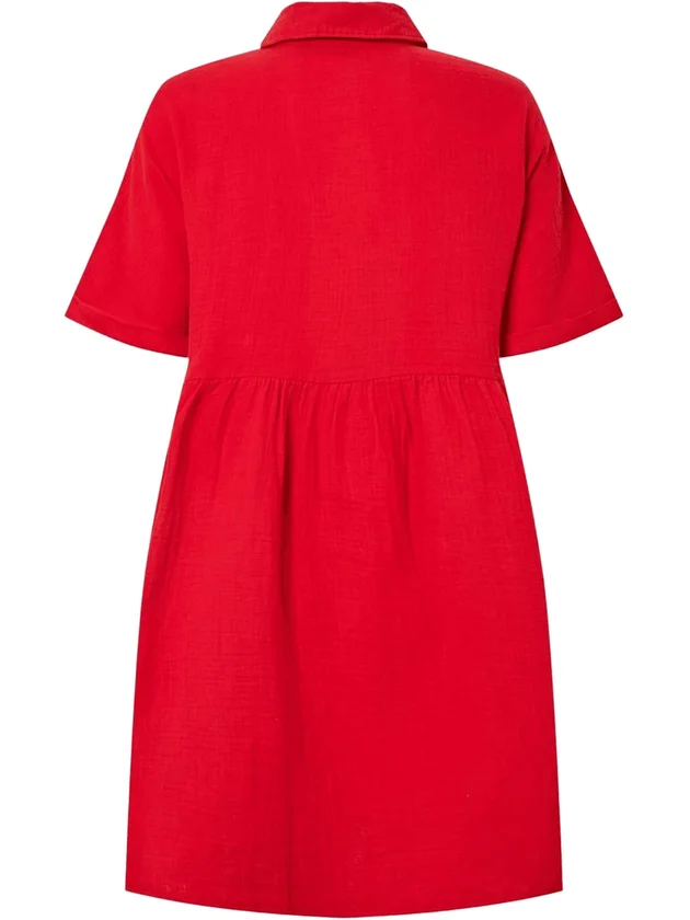 Astina Ss Shirt Dress Wide Wvn Msa Bc