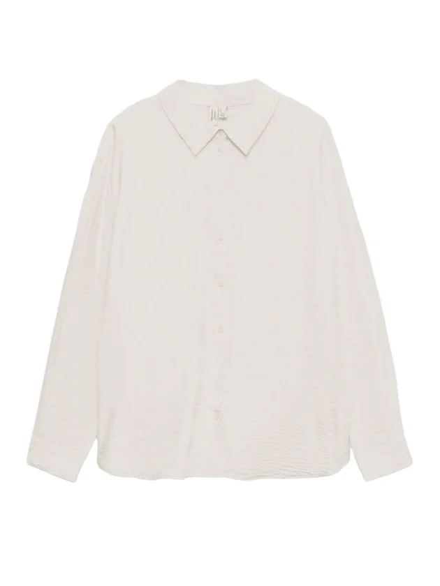 Vmiyana L S Detail Shirt Wvn Btq Ga