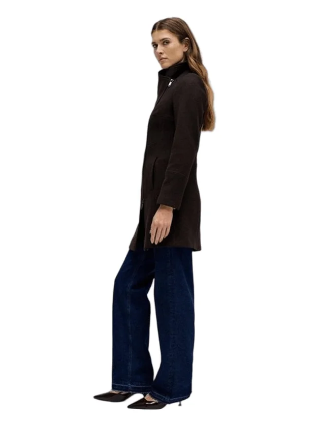 The Reimagined Wool Coat With Fur
