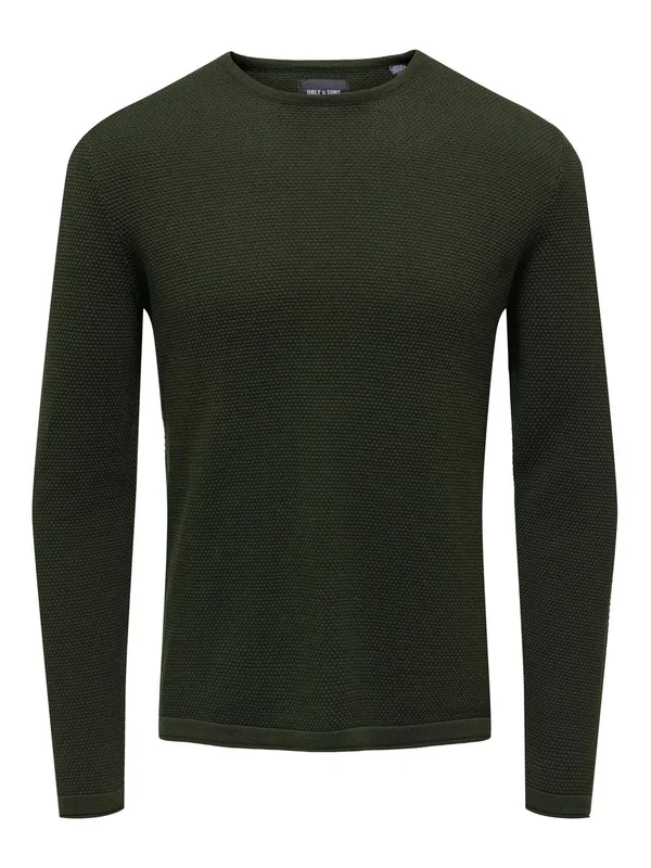 Onspanter Reg 12 Struc Crew Knit