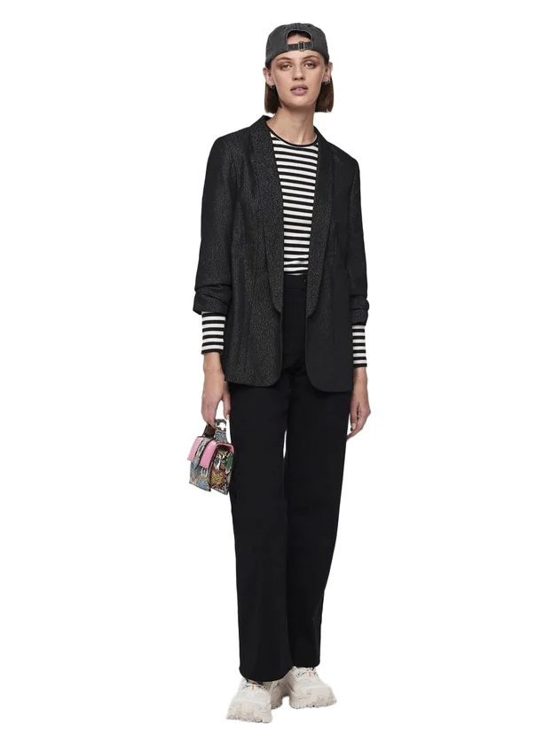 Pcbosella 3 4 Glitter Blazer Noos