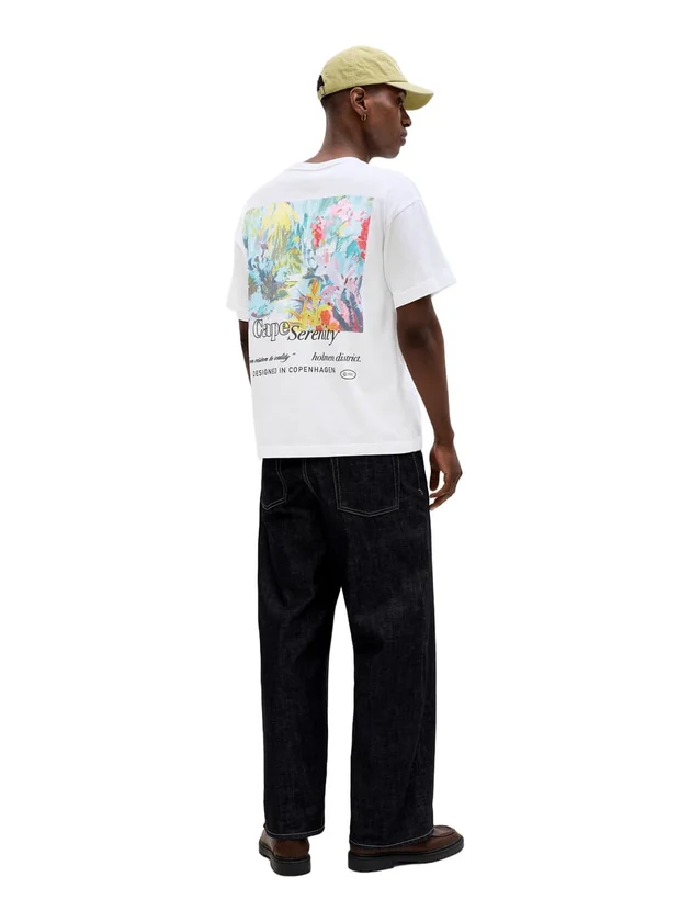 Jormontauk Back Graphic Tee Ss Cn E