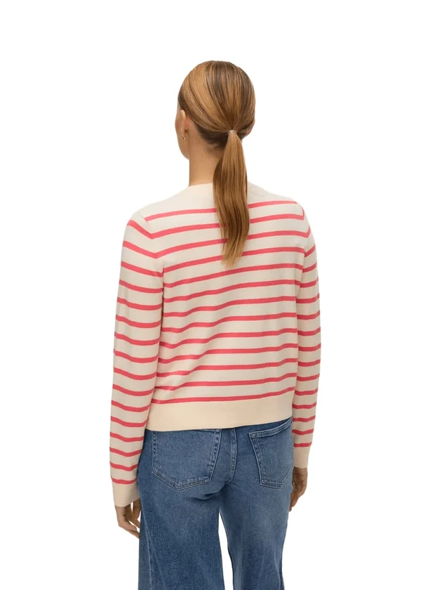 Plain LS O Neck Cardigan