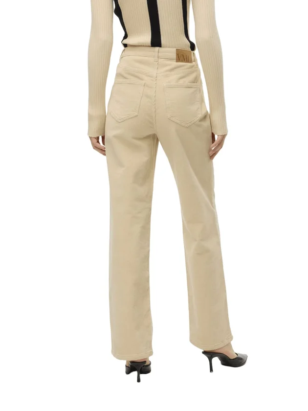 Tessa Hr Wide Corduroy Pants