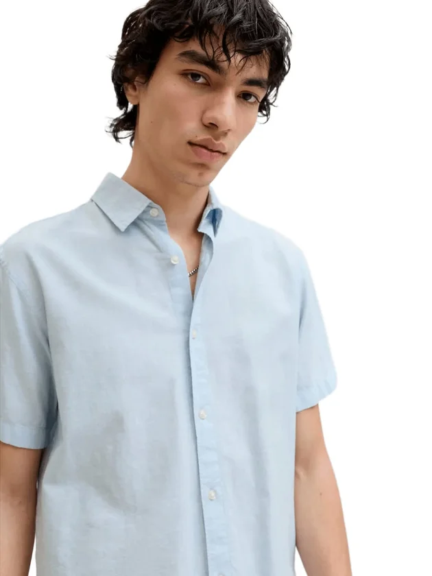Jjebreeze Linen Blend Shirt S S Sn