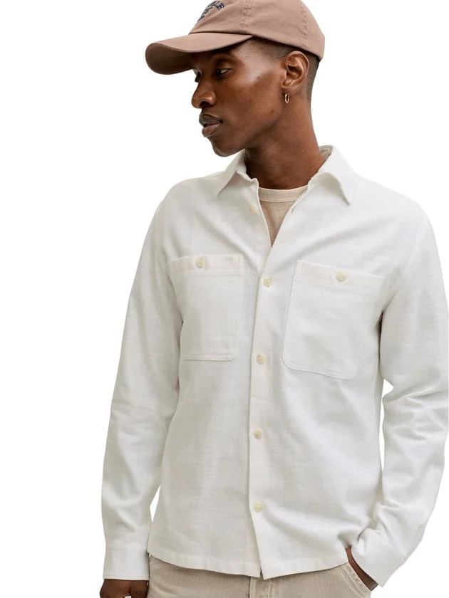 Blurayle Linen Solid LS Shirt