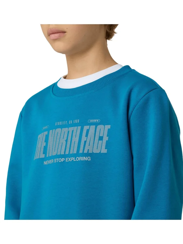 Reflective Logo Relaxed Crew