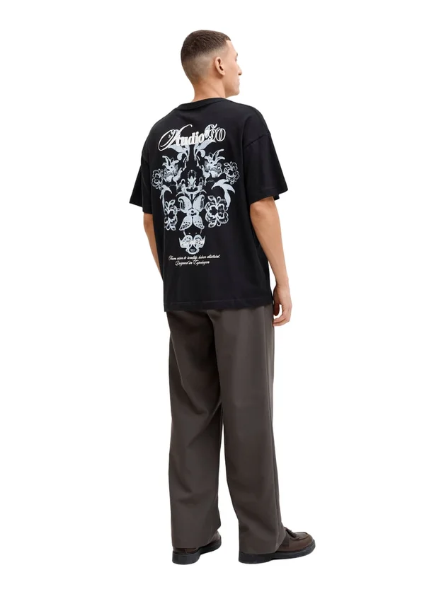 Jormontauk Back Graphic Tee Ss Cn E