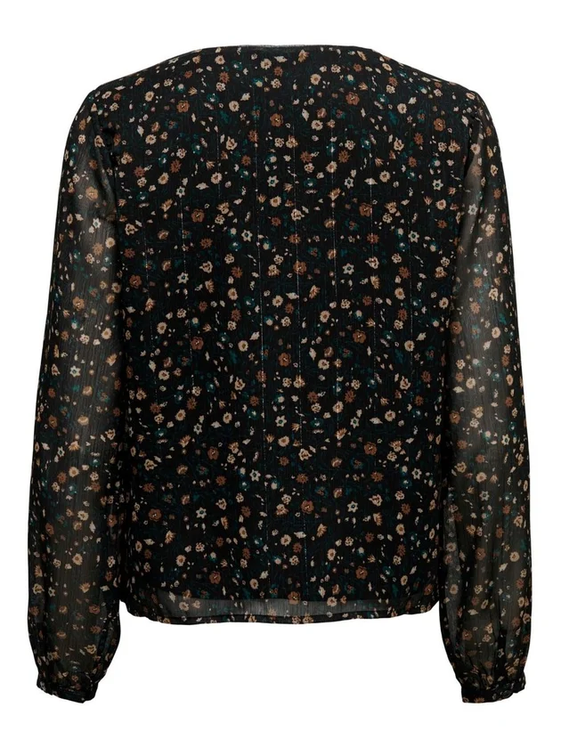 Valerie V Neck Button Top Ptm