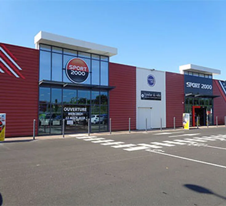 Extérieur du magasin SPORT 2000 FONSORBES